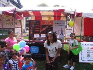 Hispanic Festival volunteers