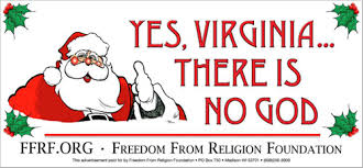 Atheist Billboard: Yes Virginia . . . There Is No God
