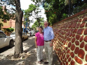 Ken and Mally in Santa Cruz, Bolivia