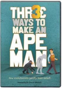 Three Ways to Make an Ape-Man DVD