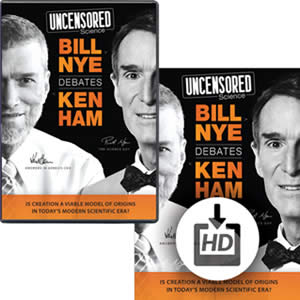 Bill Nye vs. Ken Ham Debate DVD and Video Download