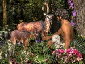 Adam in the Garden of Eden