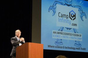 Dan Wooster shared about Camp Infinity with AiG staff this morning.