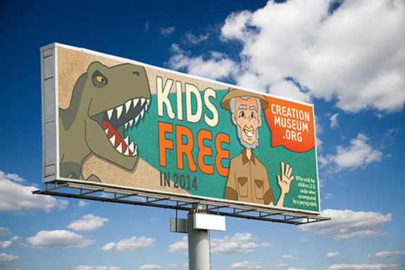 Kids Free Billboard