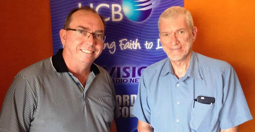 Neil Johnson with Ken Ham