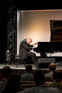 Sam Rotman at piano