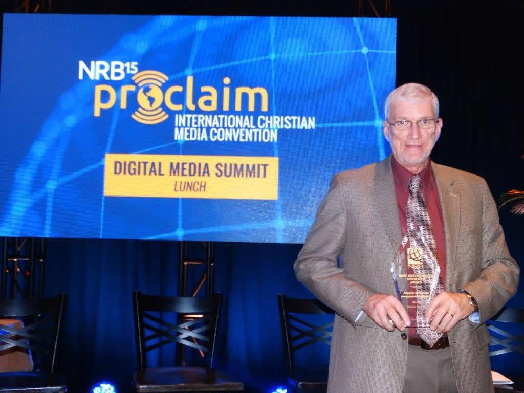 Ken Ham with NRB Award