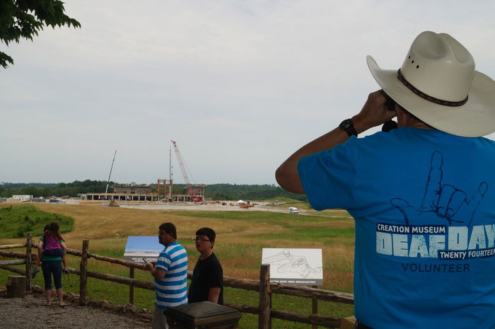 Looking at the Ark with Binoculars