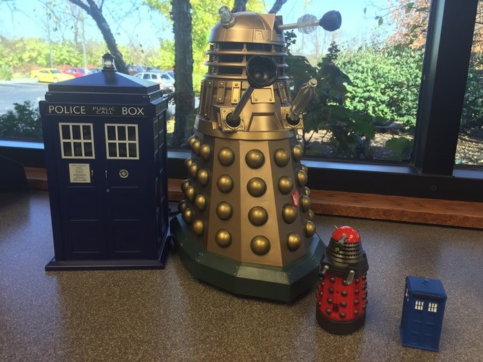 My model Dalek from Doctor Who