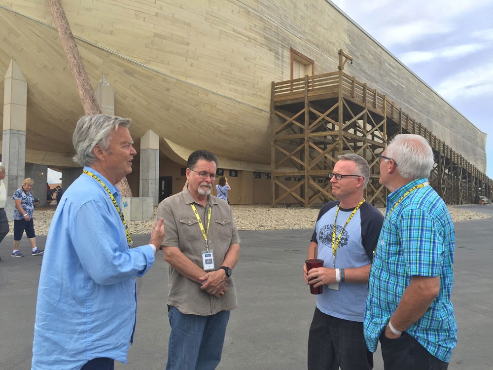 Pastors in Front of Ark