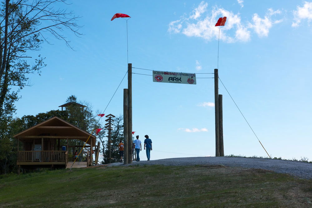 Zip Lines Entrance