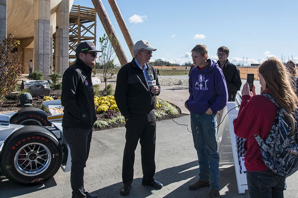 Conor Daly and Ken Ham