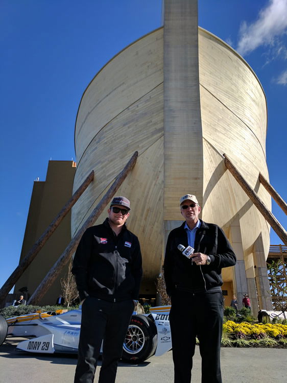 Conor Daly and Ken Ham