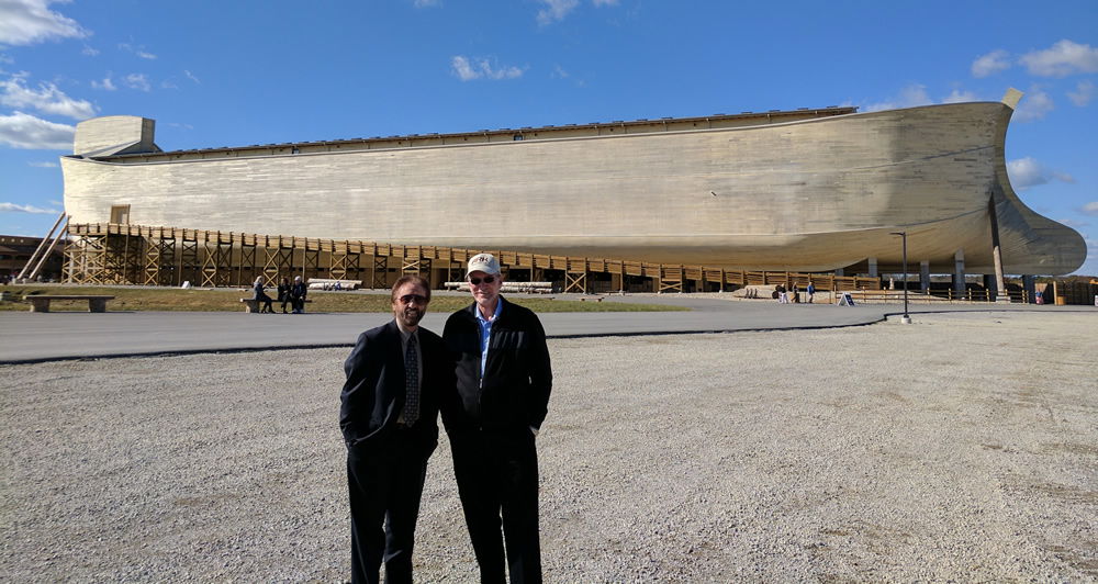 Ray Comfort and Ken Ham at Ark Encounter