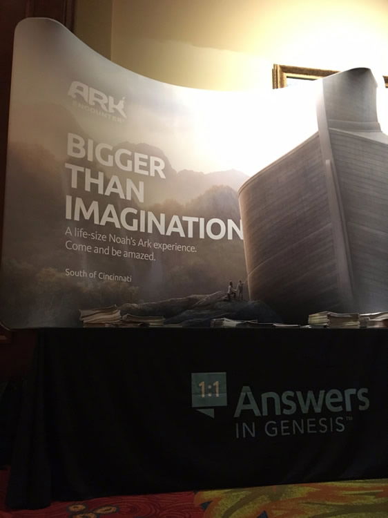 AiG Display at Bible Bee