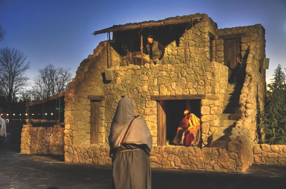 Christmas Town at the Creation Museum