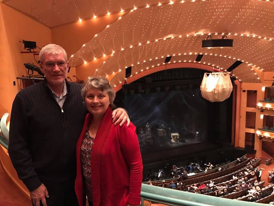 Ken and Mally at the Opera