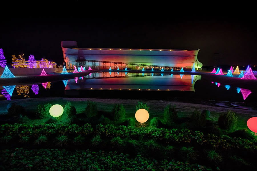 Ark Encounter Rainbow Lights