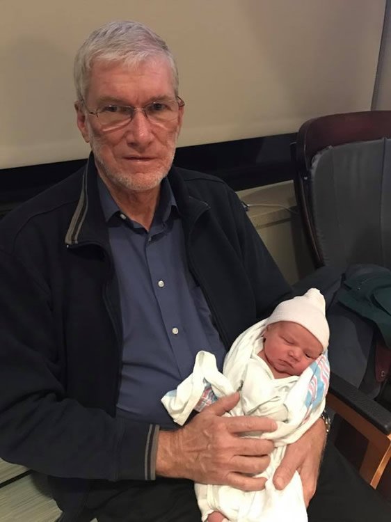 Grandbaby with Grandfather