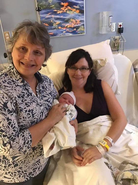 Grandbaby with Mother and Grandmother