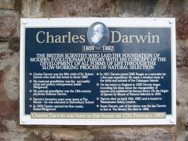 House where Charles Darwin was built