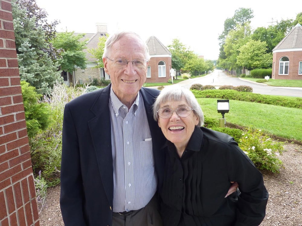 Judge David Grossman and wife Peggy