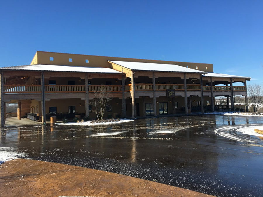 Ark Encounter with Snow