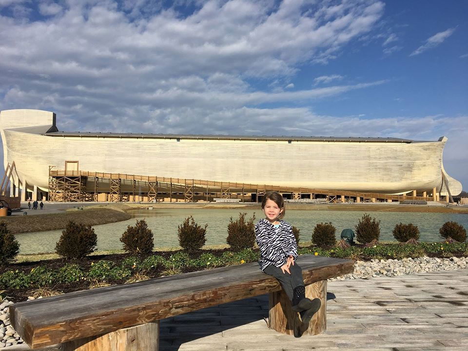 Granddaughter at Ark