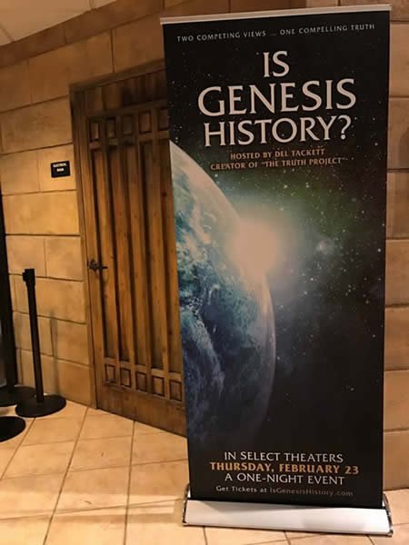 Is Genesis History Premiere