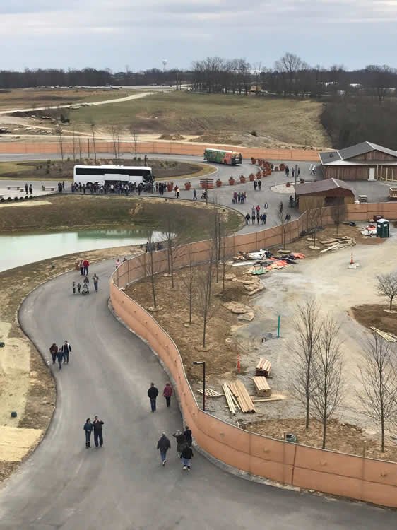 Guests on Path at Ark Encounter