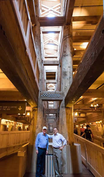 Ken Ham with Governor Matt Bevin