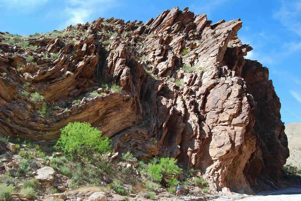 Folded Layers in the Grand Canyon