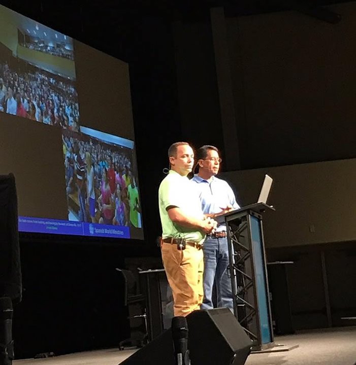 Pastors from Cuba Presenting at Staff Meeting