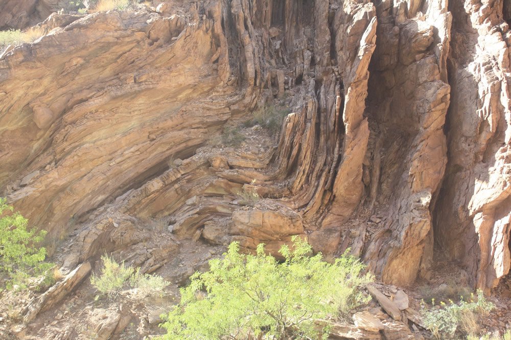 Folded Layers in the Grand Canyon