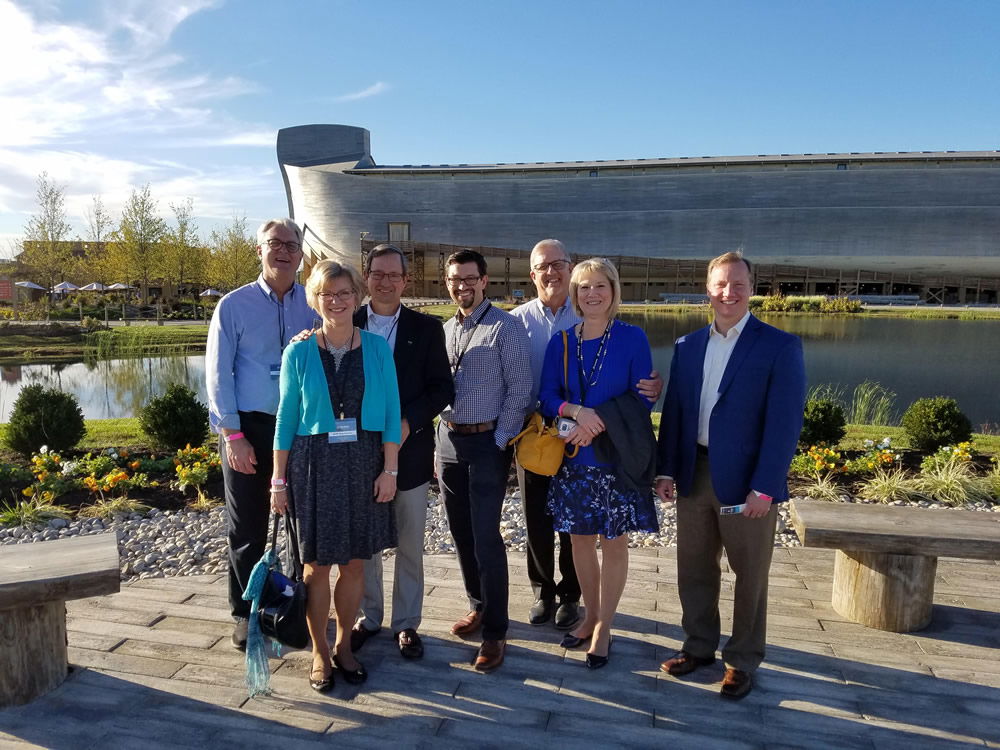 Barna Group in Front of Ark Encounter