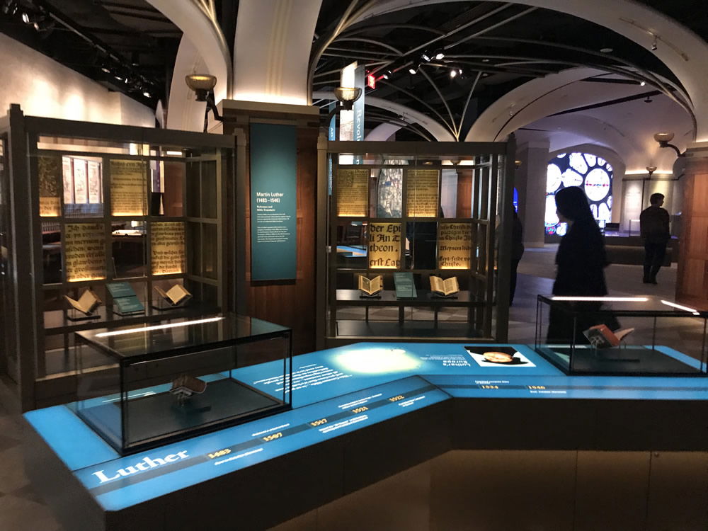 Martin Luther Exhibit at the Museum of the Bible