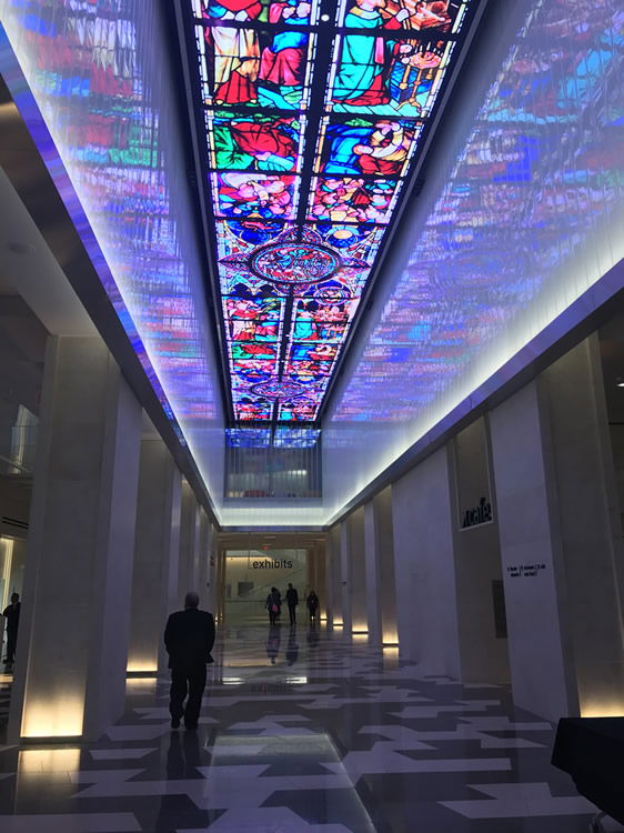 Stained Glass Ceiling at the Museum of the Bible