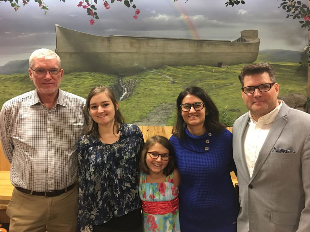 The Cone Family at the Creation Museum