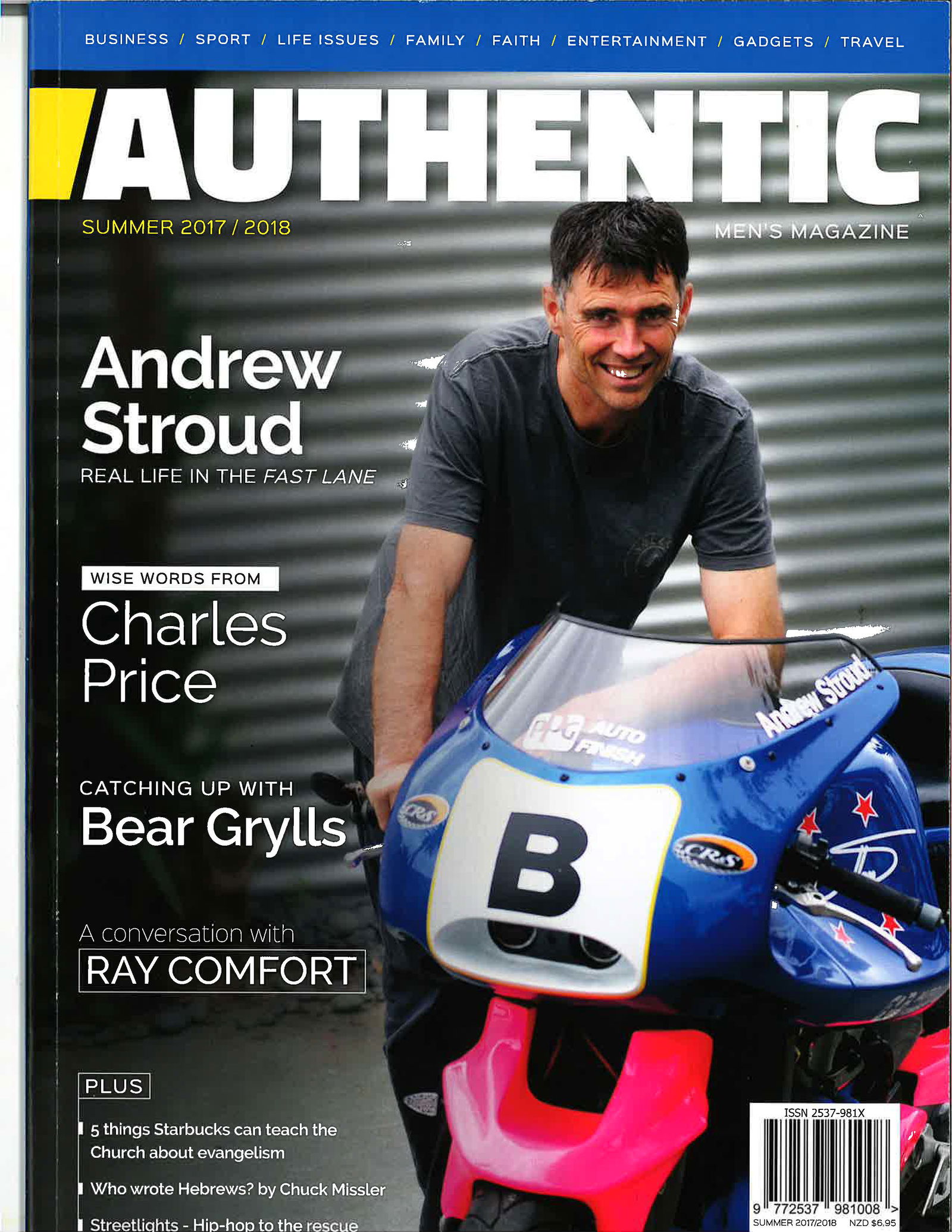 Authentic Magazine Cover