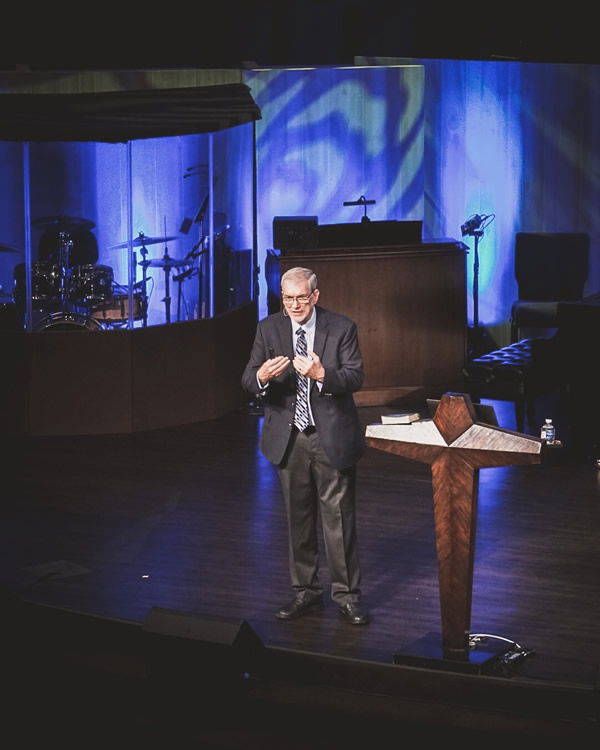 Ken Speaking at First Baptist Church, Indian Trails, North Carolina