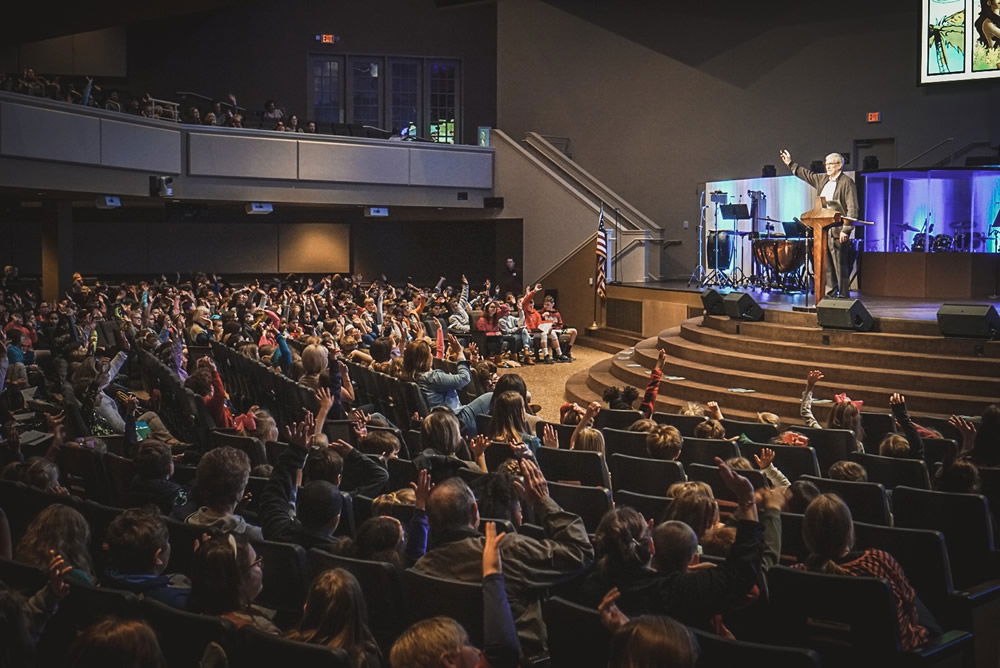 Ken Speaking at First Baptist Church, Indian Trails, North Carolina