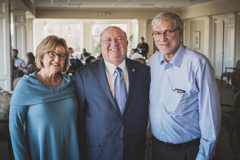 Ken with Mike and Kathy Whitson