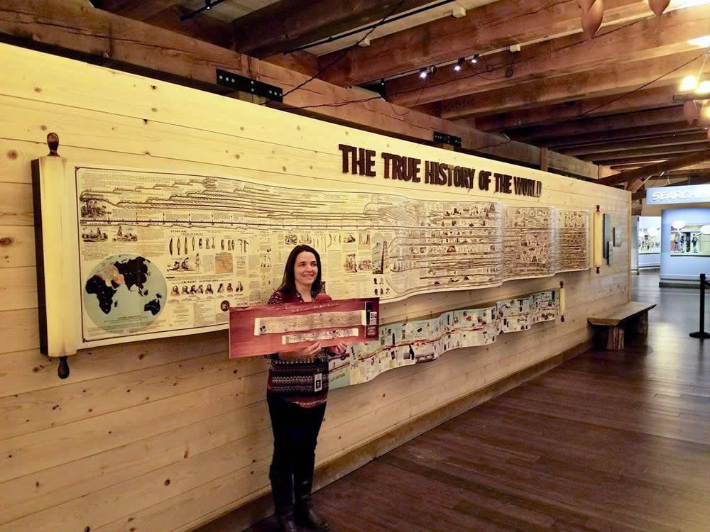 Timeline of History Exhibit at the Ark Encounter