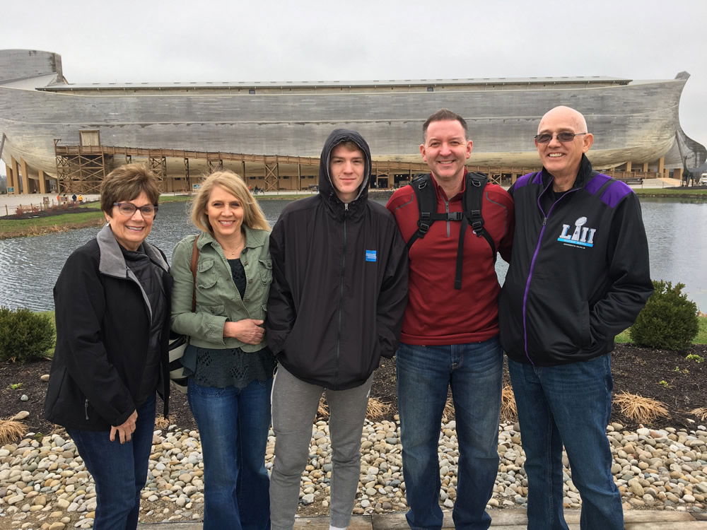 Troy Dobbs Family at the Ark Encounter