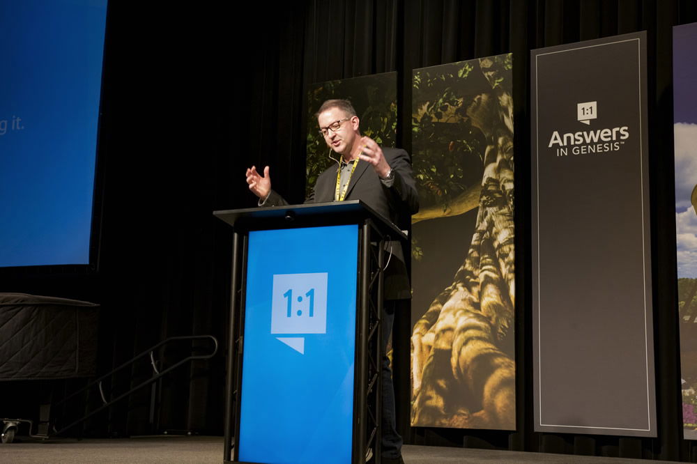 Troy Dobbs Speaking to AiG Staff