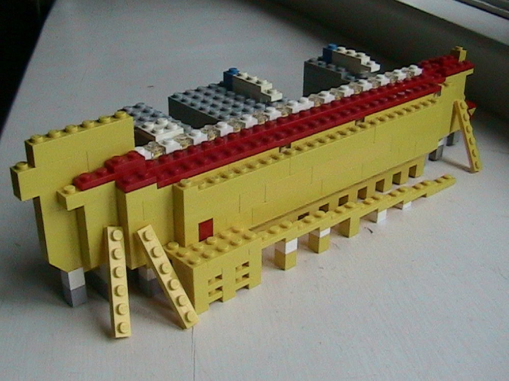 Bow of Lego Ark by Stephen Eash