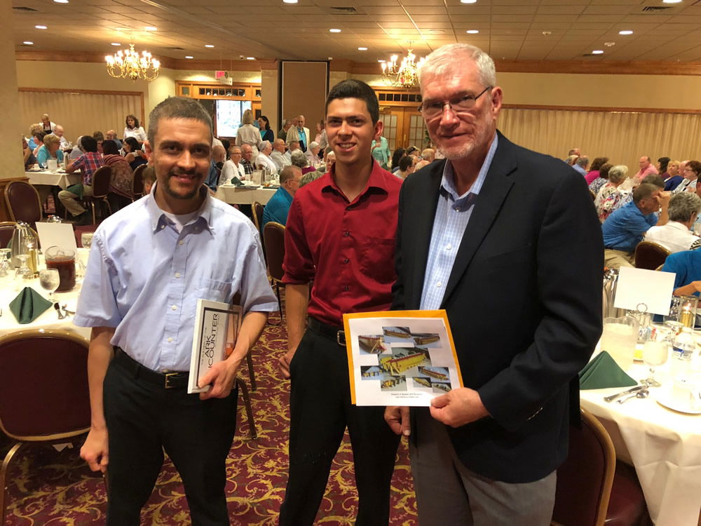 Stephen and Shane Eash with Ken Ham