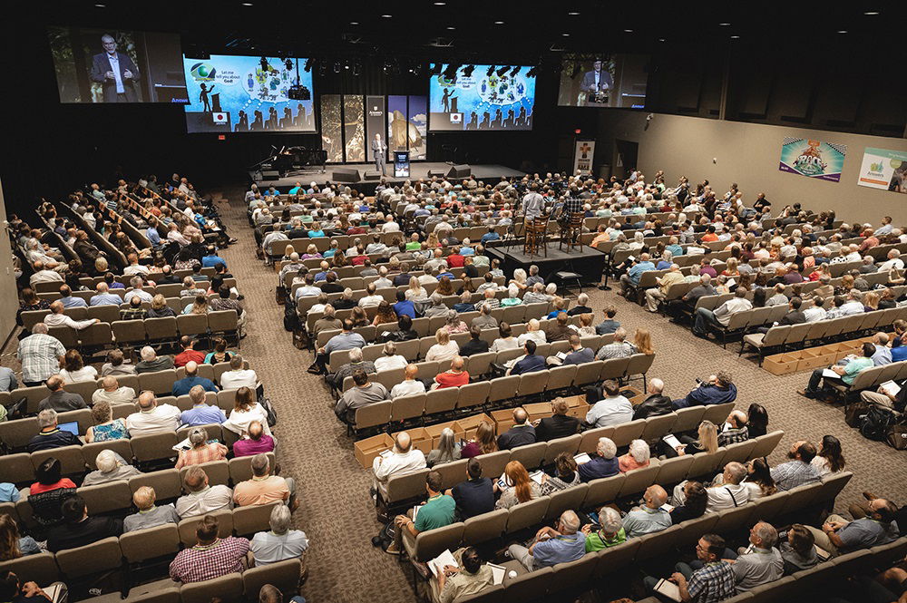 The Crowd Assembled for the Answers for Pastors Conference