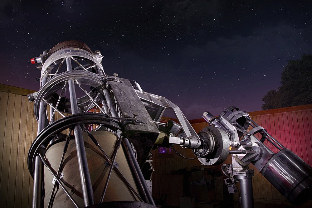 Telescopes at Johnson Obseratory