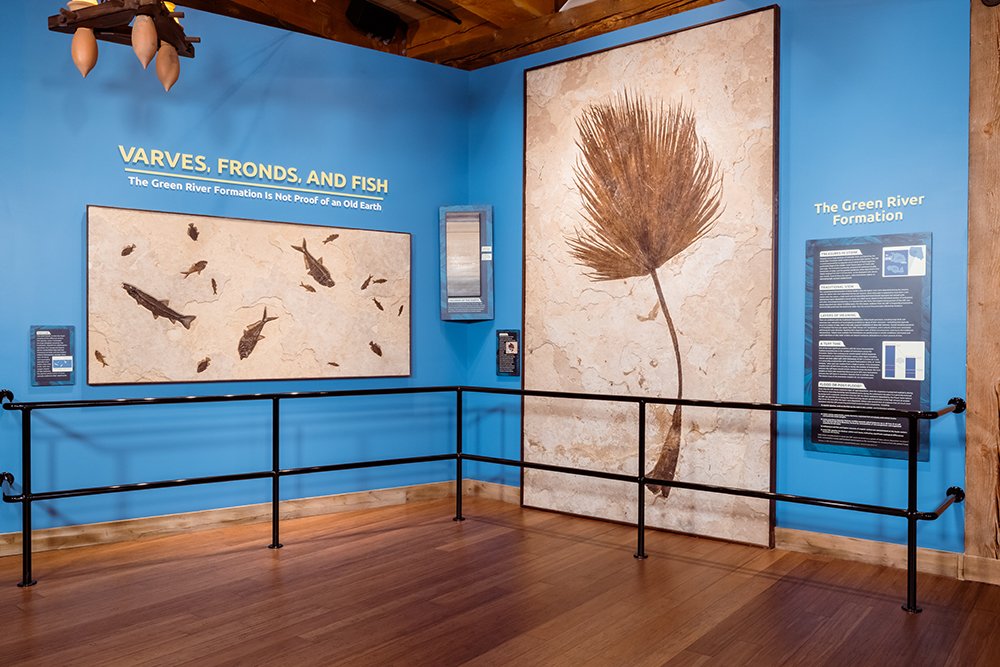 Green River Fossil Exhibit